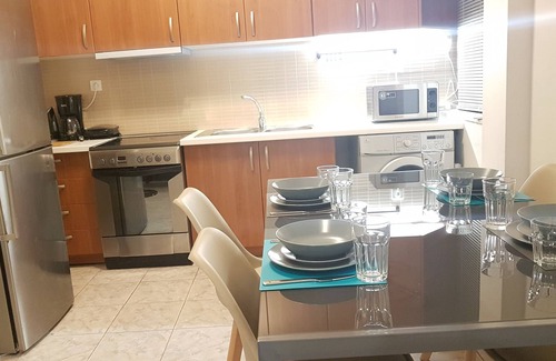 Mousio Apartment | Palette Apartment (Champagne) - Athens Center, 6 BD, 3 BATH