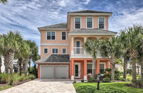 Palm Coast House | Palm Coast Oasis with Pool Steps to Cinnamon Beach!