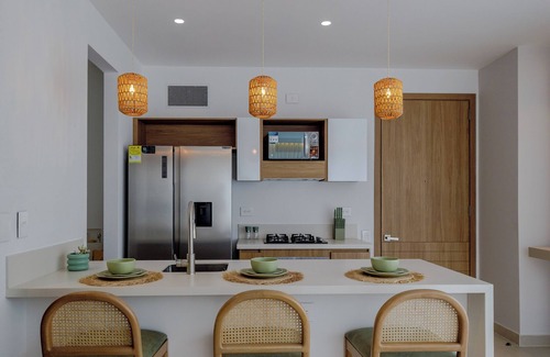 Cartagena District Apartment | Palma del Mar-2-bedroom apartment in wonderful Cartagena de Indias with WiFi, AC