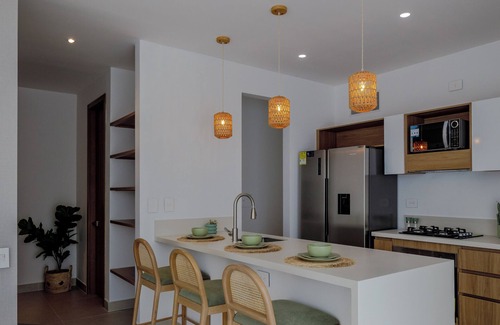 Cartagena District Apartment | Palma del Mar-2-bedroom apartment in wonderful Cartagena de Indias with WiFi, AC