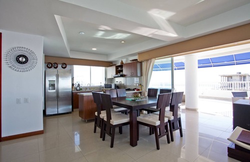 Bocagrande Apartment | Palmetto Penthouse Deluxe Beautiful View and Sunset Floor 39