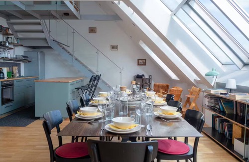 Weißgerber House | Panoramic 360 loft next to the city center