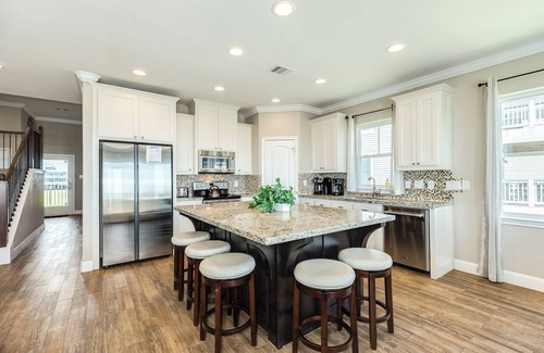 Red Fish Cove House | Panoramic Gulf View Home w/Elevator, 3 Decks + Community POOL, Hot Tubs & More