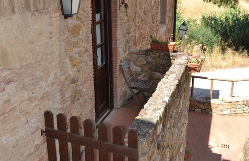 Casalappi Apartment | Panoramic three-room apartment in a charming medieval village with swimming pool, tennis, in the countryside near the sea