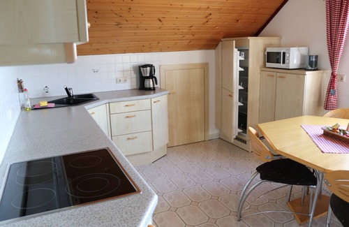 Eschers Apartment | panoramic mountain view, rural area, grand playground, garden house with BBQ