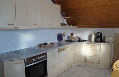 Eschers Apartment | panoramic mountain view, rural area, grand playground, garden house with BBQ
