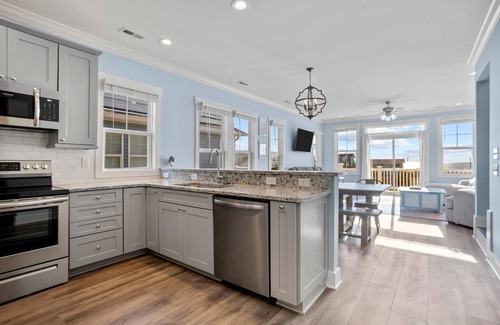 Surf City Villa | Panoramic Ocean & Waterway Views, Elevator, Nearby Beach Access