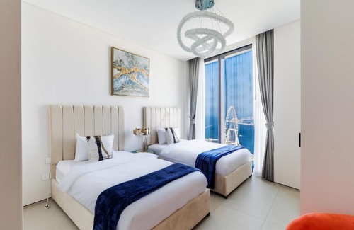 Dubai Marina Apartment | Panoramic Sea & Palm Views 2BR Address Beach Resort JBR