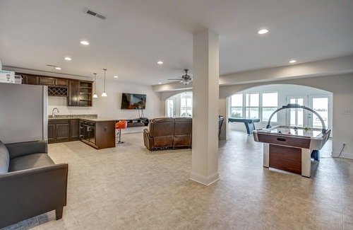 Bumpass House | Panoramic View of Water, Beautiful Sunset, Volleyball Court, Beach-Private Side