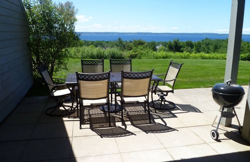 Forest Beach Condo | Panoramic Views of Little Traverse Bay in Harbor Springs