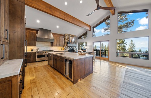 Incline Village House | Panoramic VIEWS, Theater, Bocce Ball, Hot Tub, Pool Table