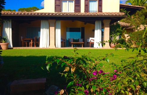 Is Molas Villa | Panoramic villa with private pool and sea view within a golf resort