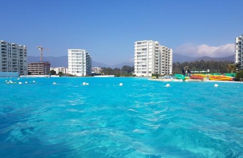 Papudo Apartment | Papudo Laguna VISTA AL MAR Y PISCINA