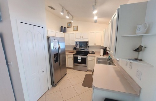 Sebastian Highlands House | Paradise Bliss! Heated Pool, Boat Parking, Fenced Yard, Near Beaches!