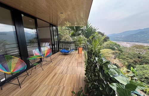 Villavicencio Cabin | Paradise Cabin Jacuzzi Exclusive City View