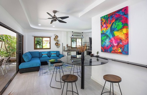 Rawai Villa | Paradise Island Villa 3 features a private swimming pool in a luxurious tropical park.