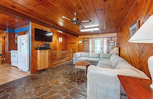 Paradise Point House | Paradise Point: Lakefront, Private Dock, Hot Tub, Fire Pit!