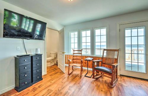 Hobucken House | Paradise Point Pamlico River Home with Dock and View
