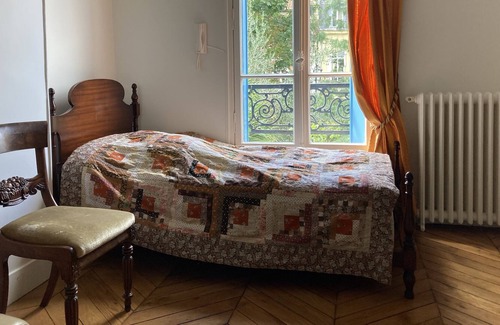 Epinettes Apartment | Paris, superb apartment overlooking the garden