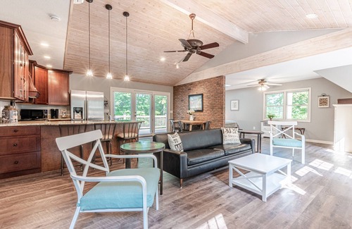 Saint Marys  Allen County Apartment | Paris themed Luxury Loft in the Woods