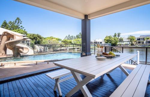 Parrearra House | Parrearra Paradise On The Water With Water Slide