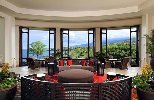 Keauhou Hotel | Partial Ocean View 2 Double Beds at Outrigger Kona Resort and Spa
