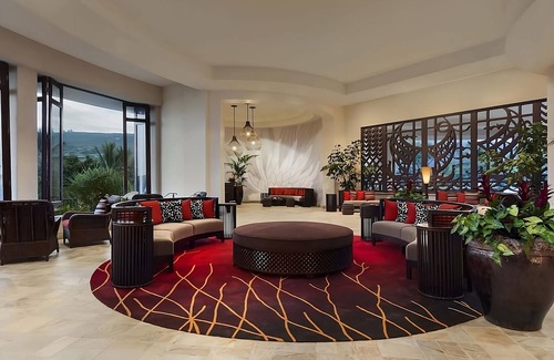 Keauhou Hotel | Partial Ocean View 2 Double Beds at Outrigger Kona Resort and Spa