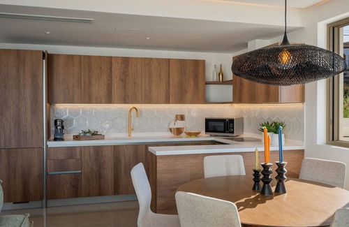 Kalyves Apartment | Pasiphae Luxe Apt with Private Pool, Seaview at Amphimatrion