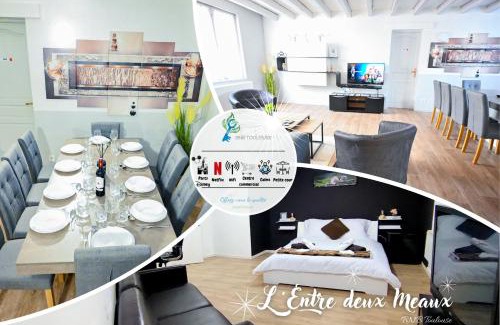 Penchard Villa | Pause entre deux Meaux ► Proche Disneyland Paris ► WiFi ► Netflix ► 24/24h