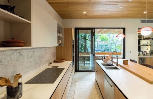 Playa Guiones House | Peaceful Japanese Inspired Jungle House