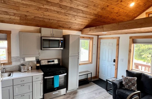 Soldotna Cabin | Peaceful Acres Cabin 6 - Birch Hideaway
