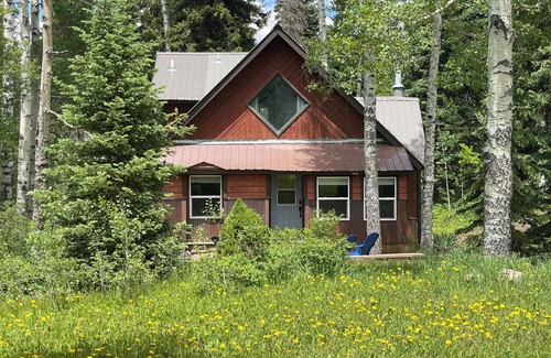 Columbine Lake Cabin | Peaceful mountain cabin 1/2 way between Durango and Silverton