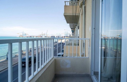 Birzebbuga Apartment | Peaceful Seafront 3BR Apt with Balcony!