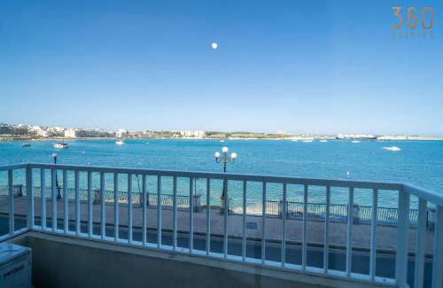 Birzebbuga Apartment | Peaceful Seafront 3BR Apt with Balcony by 360 Estates
