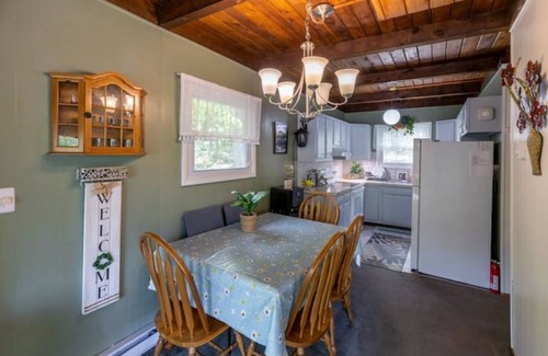 Hamlin Ski Chalet | PEAK Fall Foilage NOW: Streamside Chalet with Hot Tub 🔥Pivate Playground HIKE