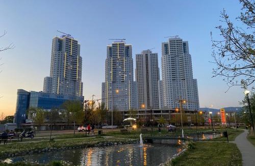 Skopje Region Apartment | Peak Perspective 32nd Floor Apartment Spa&Fitness Access