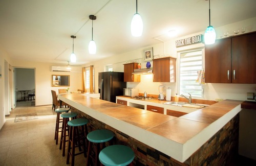 Rio Grande Bed & Breakfast | PELICAN REEF BEACHFRONT 2 BED 1 BATH A/C ON SMALL FARM, SURF RIGHT OUT FRONT