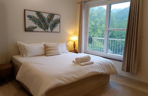 Tapovan Apartment | Pennylane Hotel - Aesthetic Mountain View Rooms With Tropical Garden, Netflix, Pottery Studio, Free Airport Pickup for 7 or more nights stay, 2 minute walk to ganga river in tapovan
