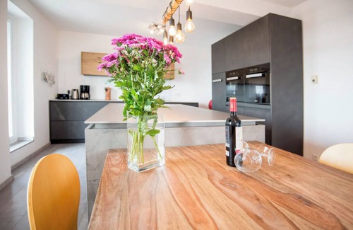 Ruettenscheid Apartment | Penthouse above the rooftops of Essen