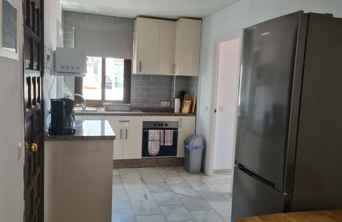 Benalmadena Costa Apartment | "Penthouse apartment at Pueblo Evita" with Sea & Mountain View, Outdoor Pool, Terrace, A/C & Wi-Fi