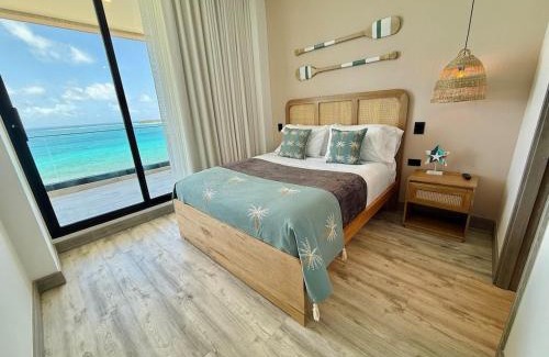 Punta Hansa Apartment | Penthouse con jacuzzi privado, balcón y vista al mar