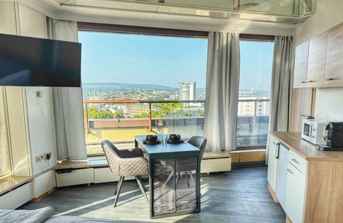 Pforzheim Apartment | Penthouse Suite with Goldstadt view