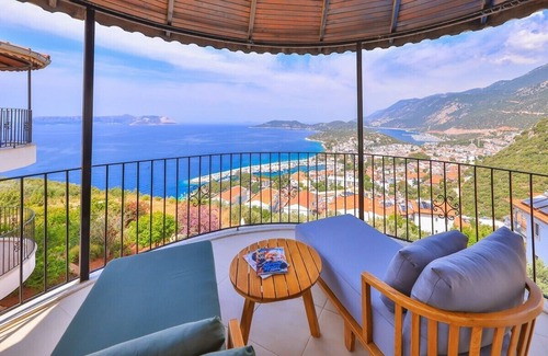 Kas Apartment | Penthouse The Grand, Duplex Apartment With Breathtaking Panoramic Sea Views