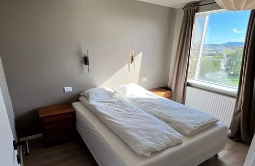 Laugardalur Condo | Penthouse Views in Mid-Reykjavík