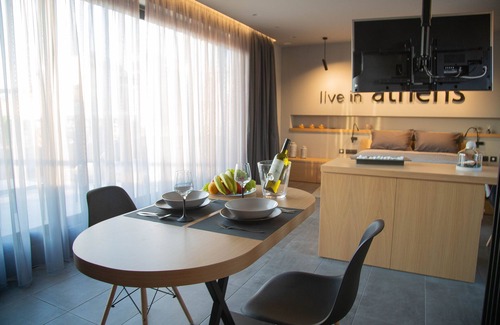 Kinosargous Apartment | Penthouse with Acropolis view for 2 guests - The Urban Link