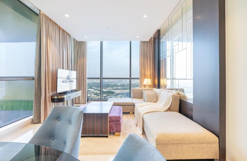 Downtown Dubai Apartment | Penthouse with Private Terrace and Full Burj View