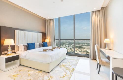Downtown Dubai Apartment | Penthouse with Private Terrace and Full Burj View