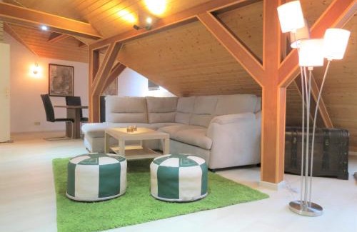 Senftenberg Apartment | Penthouse Wolkenstein großzügige Maisonette auf 155 qm mit Whirlpool, Klima & Kamin