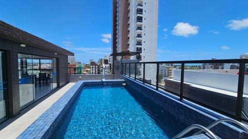 Cabedelo Apartment | PERFEITO 1dorm, piscina, Intermares com garagem