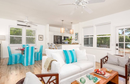Poipu Cottage | Perfect Cottage For 2 In Poipu! Ocean Views, A/C, Steps To Baby Beach